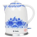 Чайник DELTA DL-1233В фарфор Синие цветы