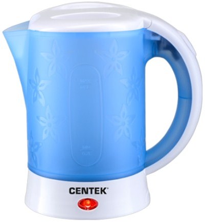 Чайник электрический CENTEK CT-0054 , 600 мл. Дорожный  синий