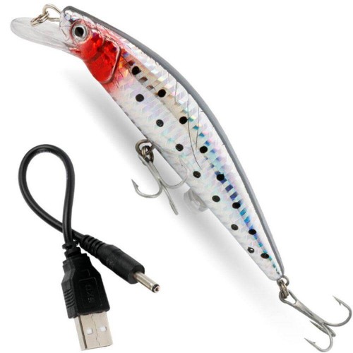 Приманка для рыб twitching lure ( свет и вибрация )