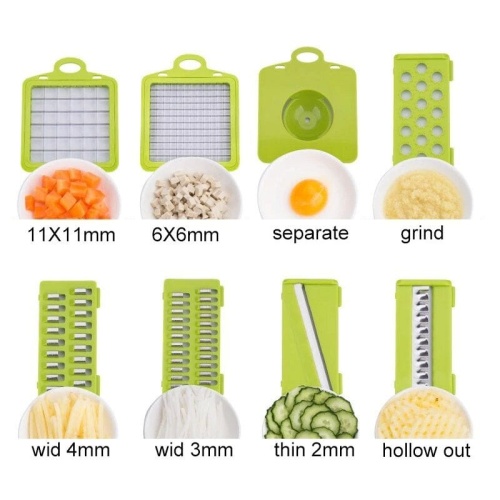 Многофункциональная ручная терка с контейнером 22 в 1 Veggie Slicer фото 2