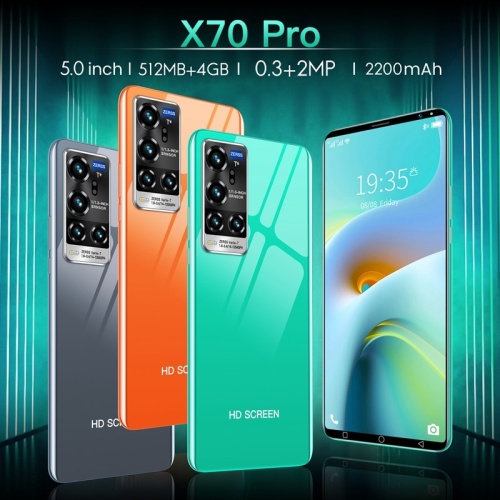 Cмартфон X70 Pro с 5,5-дюймовым дисплеем, четырёхъядерным процессором MTK6572, ОЗУ 5,0 МБ, ПЗУ 4 Гб, Android 512 фото 4