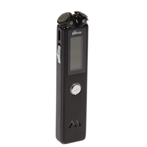 Диктофон Ritmix RR-145 8GB, MP3/WAV, дисплей, металл корпус, черный   4424513 фото 3
