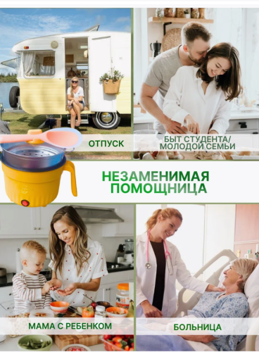 Миниварка ,мультиварка, суповарка электрическая 1,3л фото 8