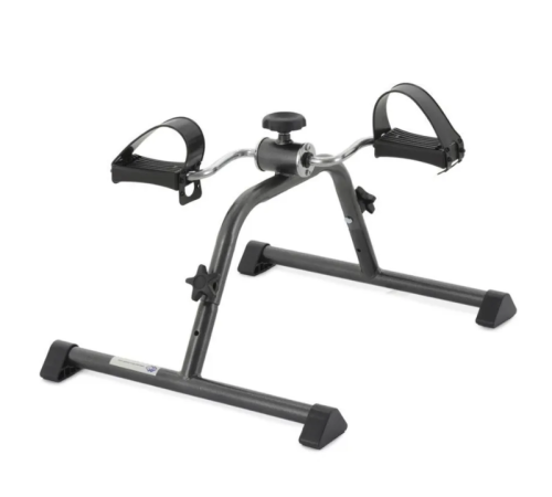 Велотренажер для дома мини,Тренажер для ног и рук спортивный механический, портативный, для похудения и реабилитации,чёрный фото 6