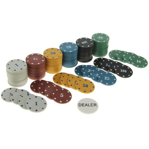 Покер, набор для игры (карты 2 колоды, фишки 120 шт.), с номиналом, 40 х 60 см, микс 427372 фото 5