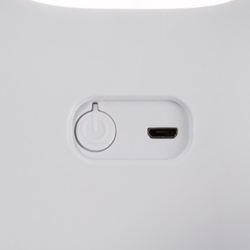 Увлажнитель воздуха  HM-3, ультразвуковой, 3.3 л, мультиподсветка, USB, белый фото 4