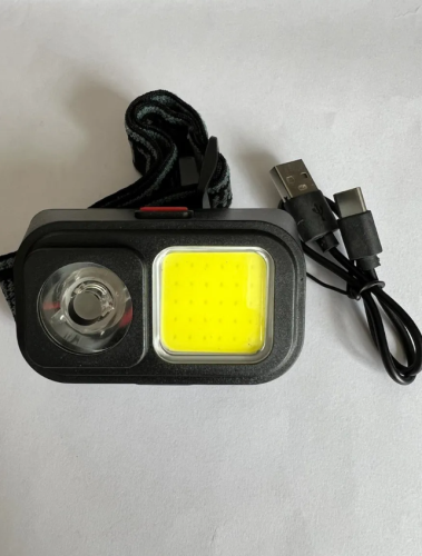 Фонарь налобный аккумуляторный с зарядкой Ликорн фото 3