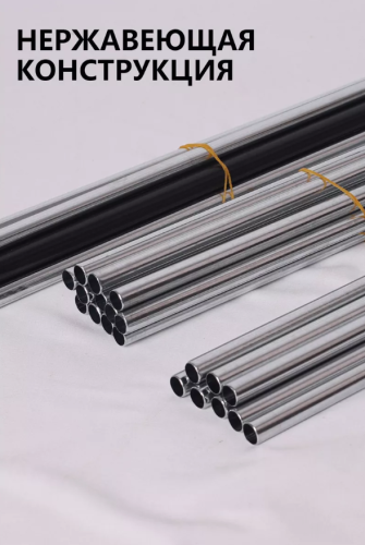 Шкаф тканевый складной для одежды и обуви  серый фото 5