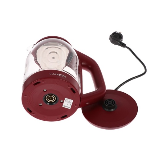 Чайник электрический LuazON LSK-1809, 1500 Вт, 1.8 л, красный фото 3