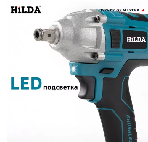 Гайковерт аккумуляторный бесщеточный(Нет батареи) фото 8