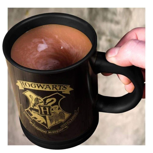 Кружка мешалка Self Stirring Mug Hogwarts фото 2