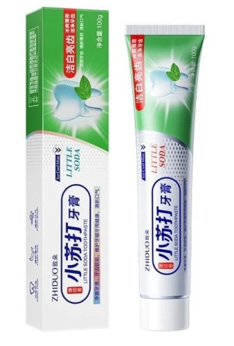 Отбеливающая зубная паста с пищевой содой, 100 г