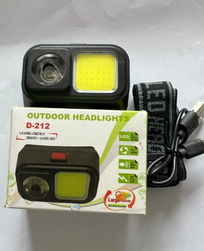 Фонарь налобный аккумуляторный с зарядкой Ликорн фото 7