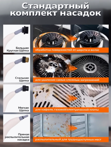 Мощный Пароочиститель для дома фото 5