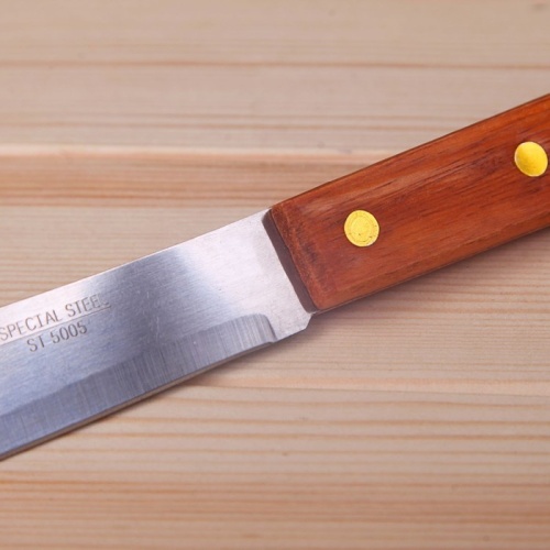 Нож «Кухонный», лезвие 10 см деревянная ручка фото 4