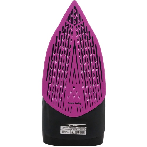 Утюг WILLMARK SI-2467СBP Красная керамика фото 3