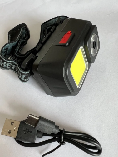 Фонарь налобный аккумуляторный с зарядкой Ликорн фото 4