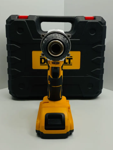 Дрель шуруповерт ударный аккумуляторный, 2 АКБ 24В , 24 насадки и зарядная станция в наборе фото 3