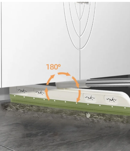 Швабра-скребок, Универсальная силиконовая швабра-флаундер / Длина: 89 см фото 6
