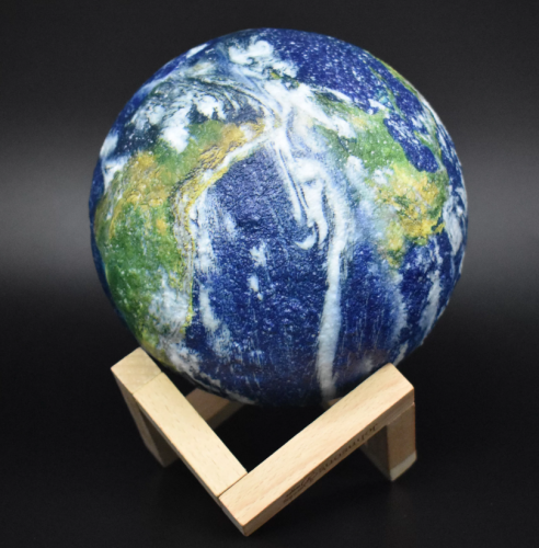 Ночник Земля | Светильник шар 3D Земля | Торшер лампа планета Земля фото 4