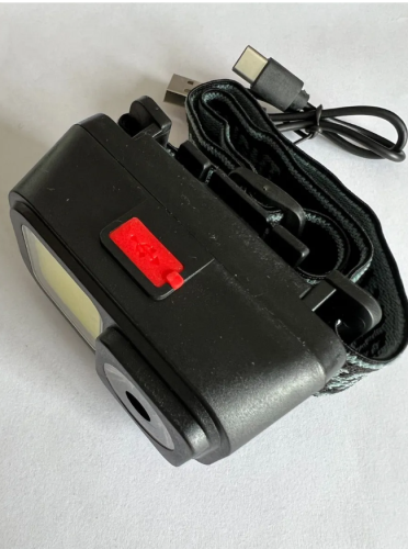 Фонарь налобный аккумуляторный с зарядкой Ликорн фото 5