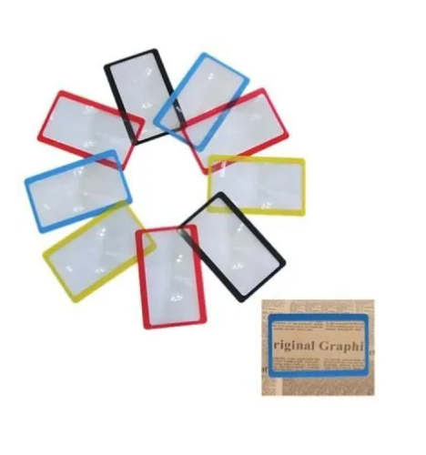 Лупа-визитка,Магазинная 10 кратная фото 2