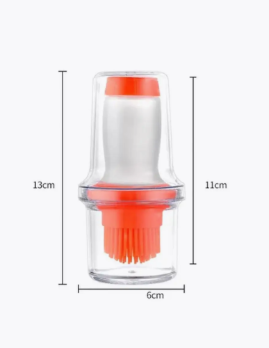 Масленка с силиконовой кистью для кулинарии Рыжая Лиса фото 3