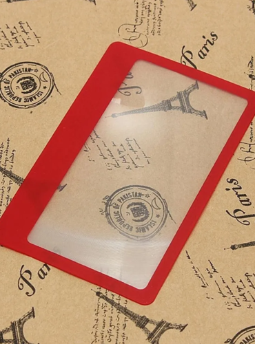 Лупа-визитка,Магазинная 10 кратная