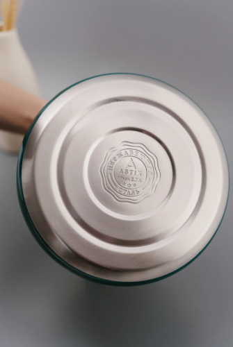 Чайник для плиты со свистком из нержавеющей стали 2,7 литра Изумрудный фото 10