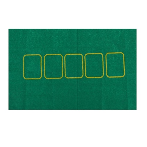 Покер, набор для игры (карты 2 колоды микс, фишки 120 шт.), с номиналом, 57 х 40 см фото 2