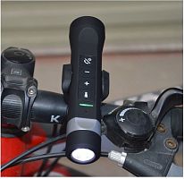 Мультифункциональная колонка аккумулятор фонарик FM-радио для велосипеда