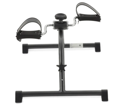 Велотренажер для дома мини,Тренажер для ног и рук спортивный механический, портативный, для похудения и реабилитации,чёрный фото 7