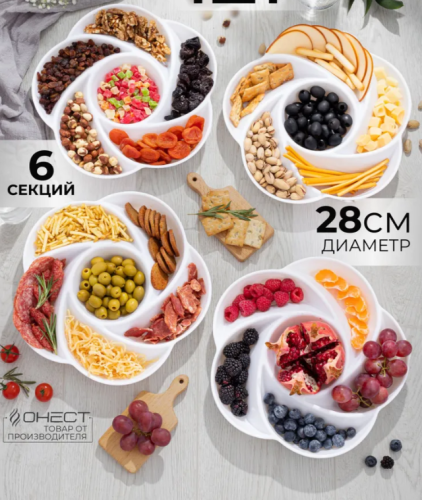 Менажница. Тарелка сервировочная.