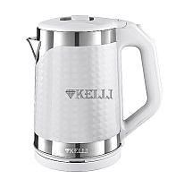 Электрический чайник KELLI KL-1372W, белый