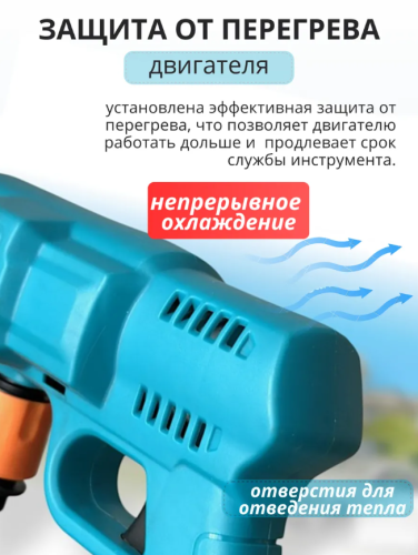 Мойка высокого давления аккумуляторная для авто автомойка фото 4