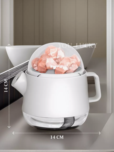 Увлажнитель воздуха с солью. Аромадиффузор. Испаритель.Белый фото 2