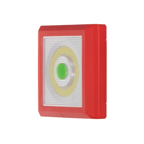 Ночник "Квадро 2" LED от батареек 4хАА красный 2х8,5х8,5 см фото 9