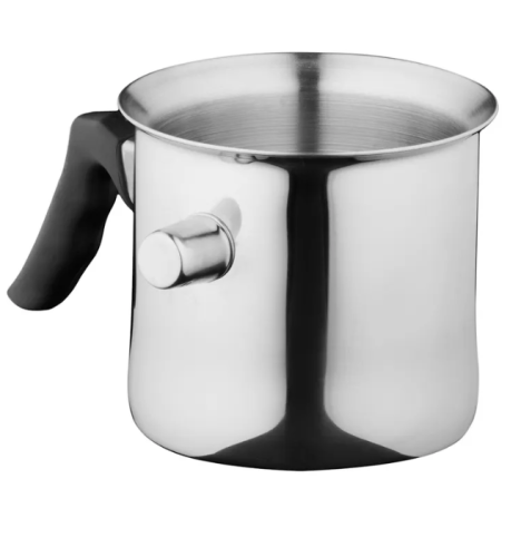 Молоковарка , 1 л нержавеющая сталь фото 3