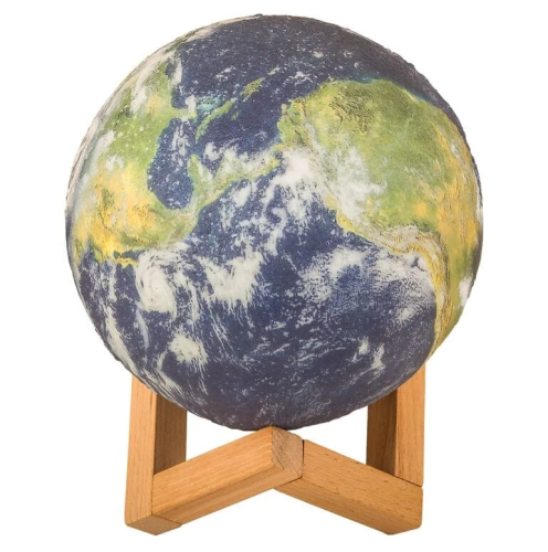 Ночник Земля | Светильник шар 3D Земля | Торшер лампа планета Земля