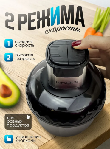 Измельчитель кухонный c чеснокоочистителем фото 2