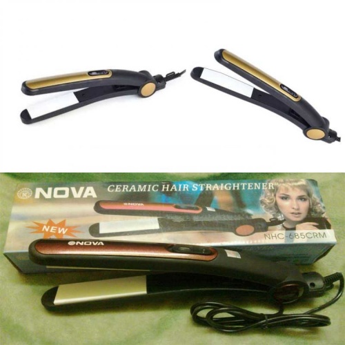 Утюжок для волос NOVA NHC-685CRM Ceramic Hair Straightener