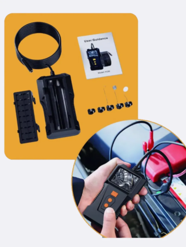 Ручной эндоскоп с экраном 2 дюйма 5м "Комунальщик" фото 8