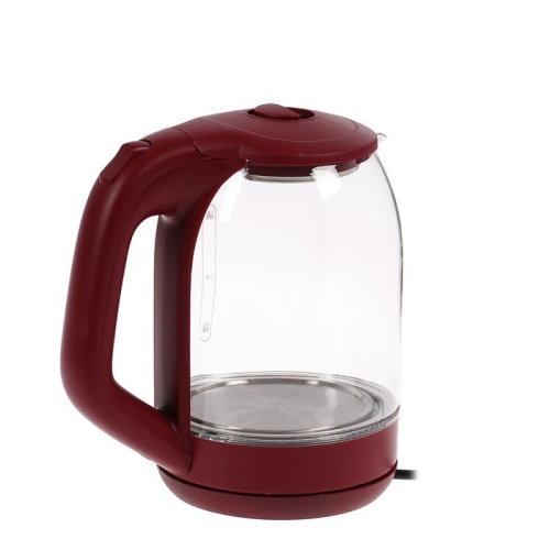 Чайник электрический LuazON LSK-1809, 1500 Вт, 1.8 л, красный фото 7