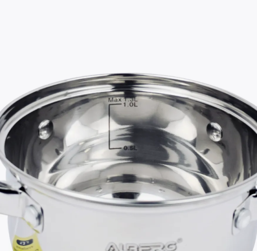 Набор кастрюль ALBERG AL-2019, 1.3л/2л/4л фото 7