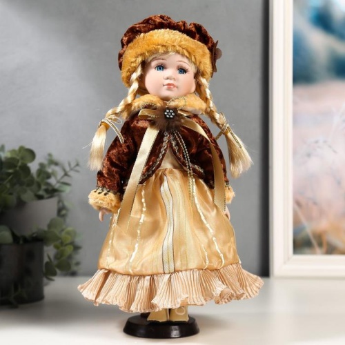Кукла коллекционная керамика Лида №1
