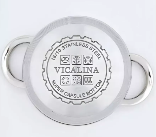 Набор кастрюль из нержавеющей стали 3 предмета фото 4