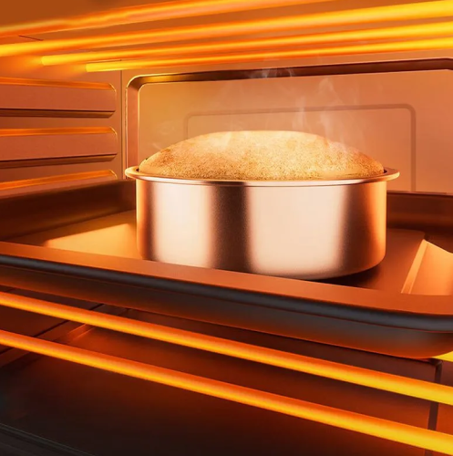 Мини-печь Электрическая духовка-16 литров, черный матовый, черно-серый фото 4