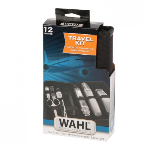 Набор Триммер Wahl Travel Kit 9962-1816, 0.7-12 мм, серебристый 7076077