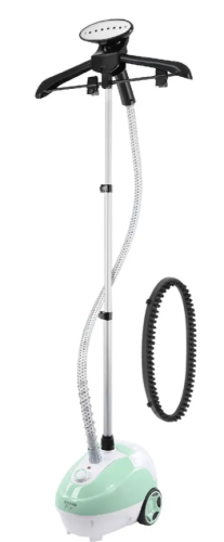 Отпариватель для одежды вертикальный STINGRAY, 2400Вт, 1,5 л, ментол/белый фото 9