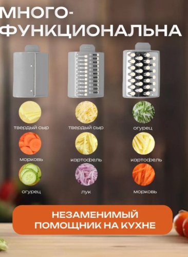 Овощерезка электрическая; мультирезка для овощей фото 3